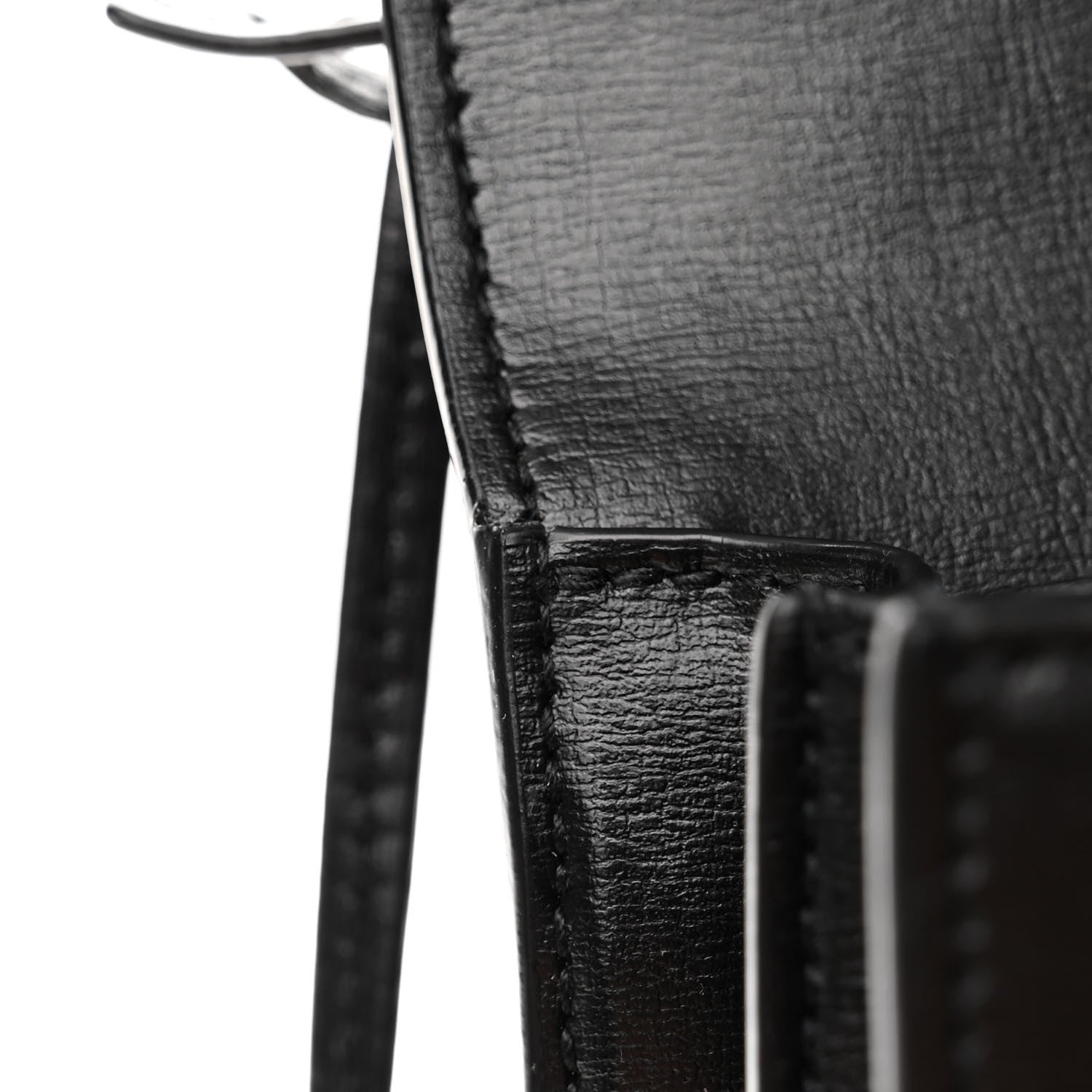 Saint Laurent Calfskin Medium Monogram Monochrome Sunset Black 12 of 13