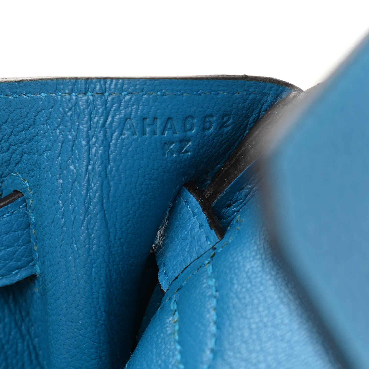 Hermes Togo Birkin 25 Bleu Zanzibar 6 of 10