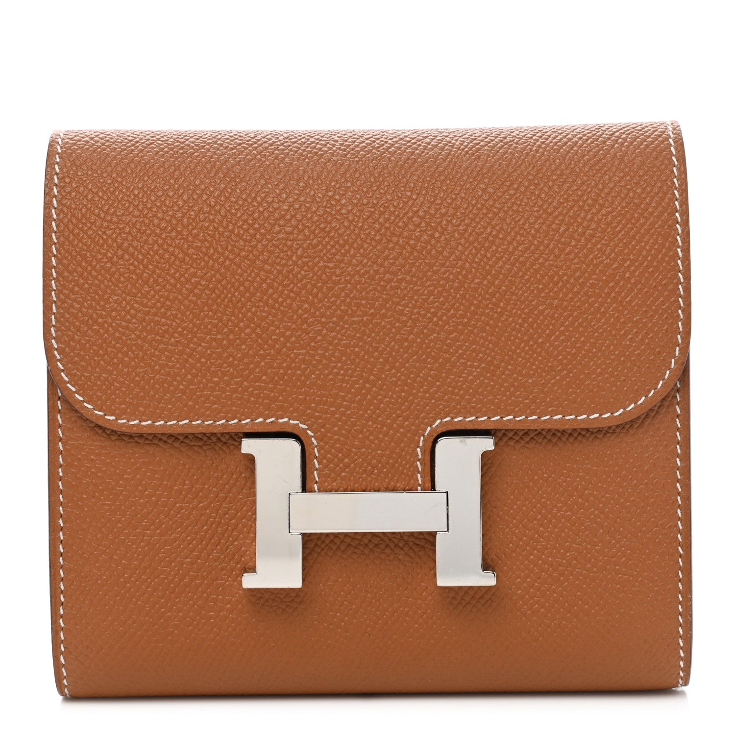 Hermes Epsom Constance Short Wallet Gold 1 of 8