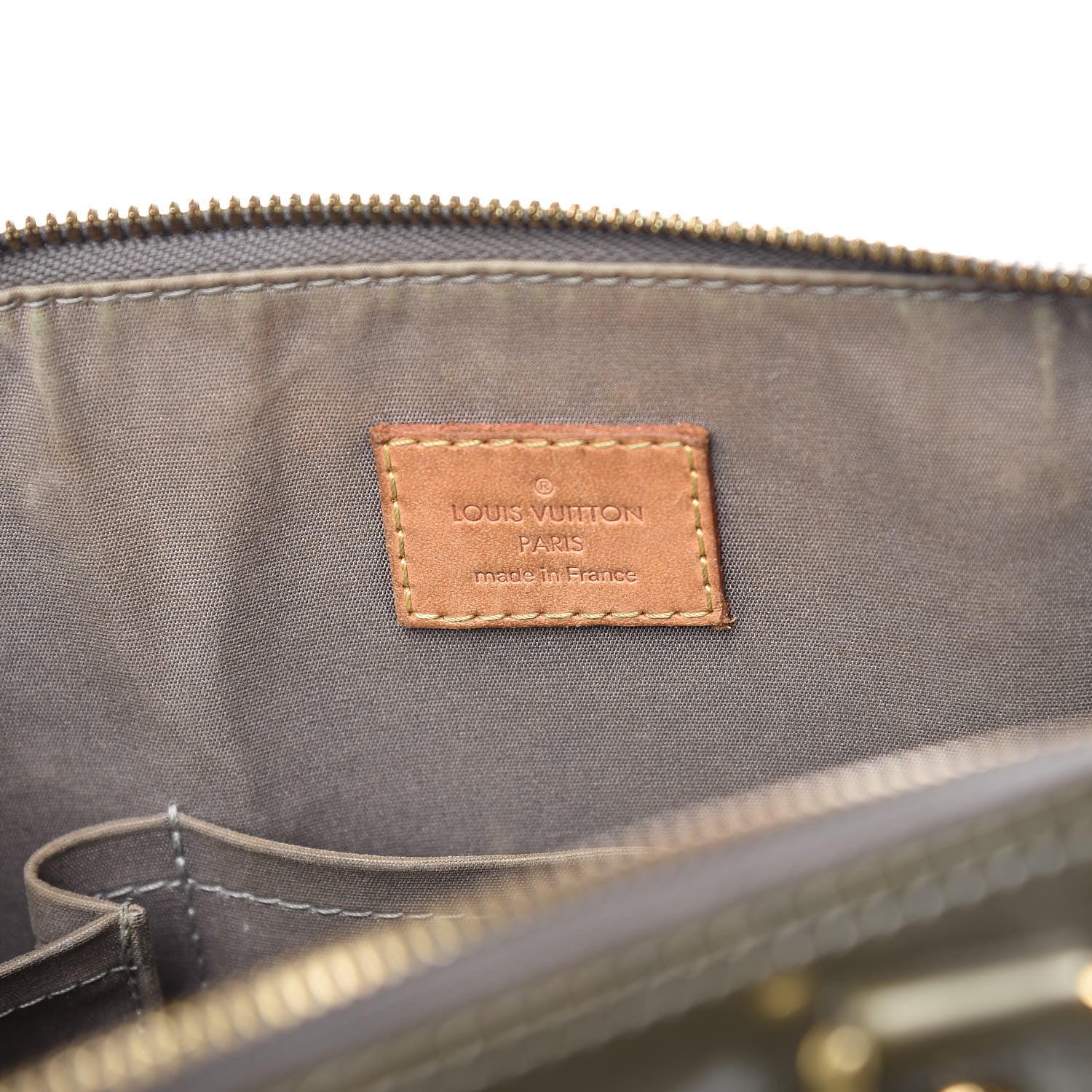 Louis Vuitton Vernis Alma PM Bronze 8 of 19