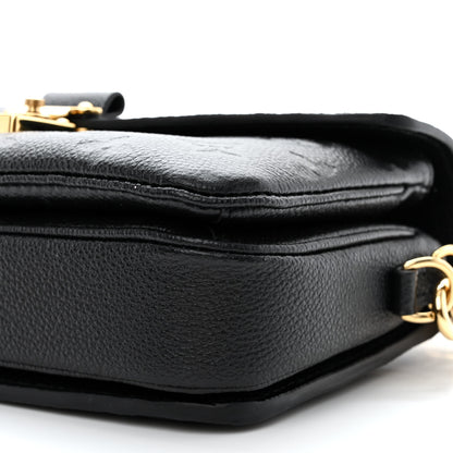 Louis Vuitton Empreinte Pochette Metis East West Black 9 of 10