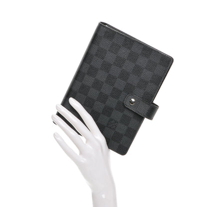 Louis Vuitton Damier Graphite Medium Ring Agenda Cover 2 of 6