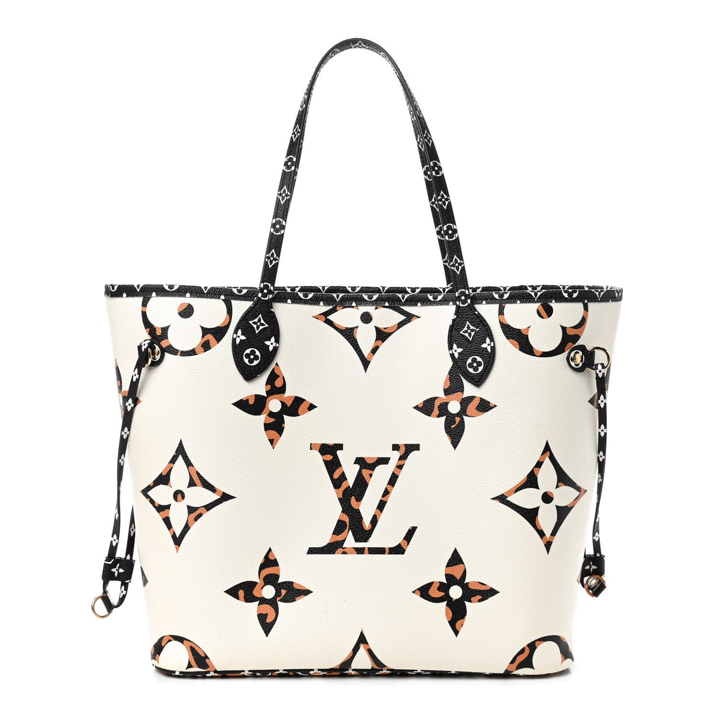 Monogram Giant Jungle Neverfull MM Ivory
