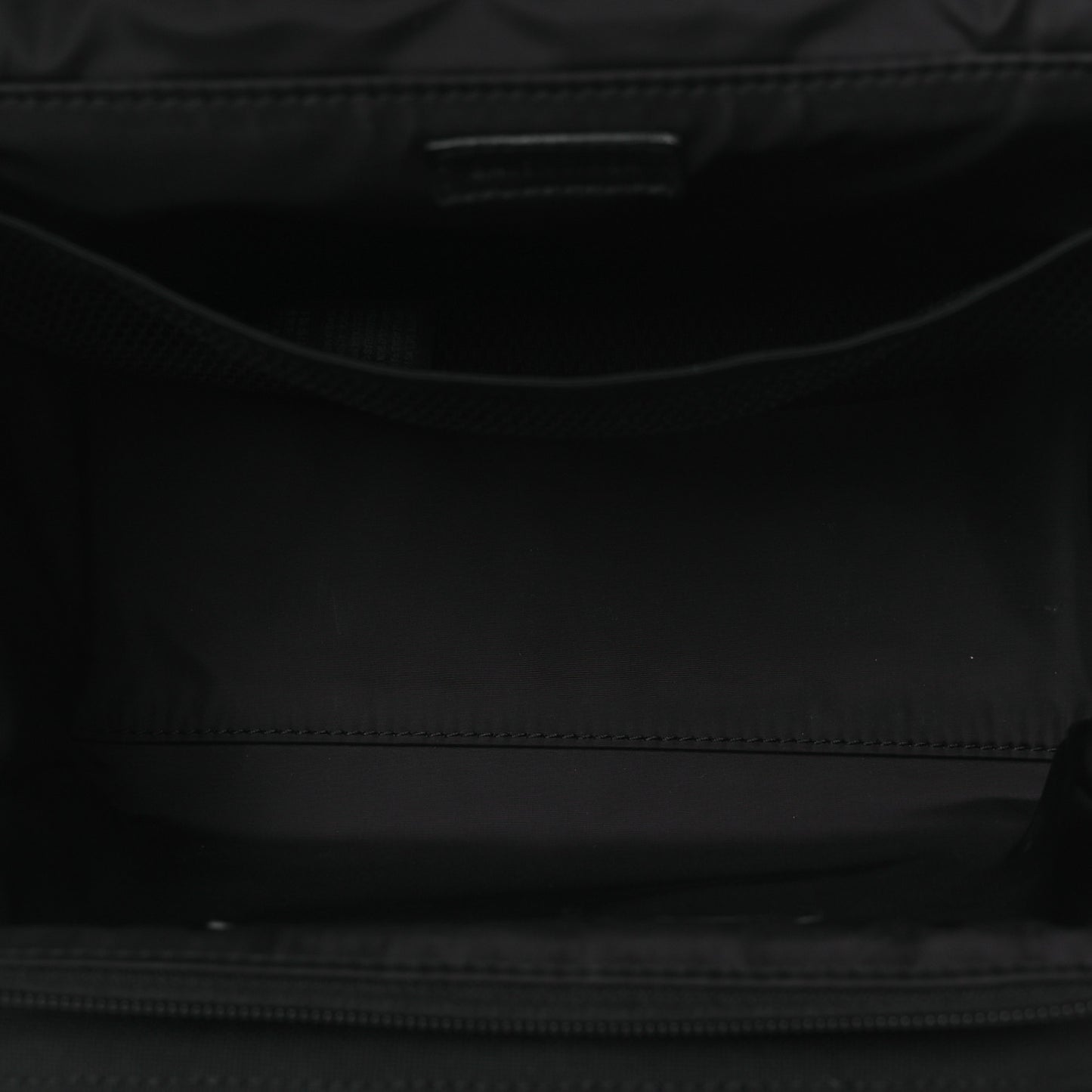 Nylon Logo Sport Camera Bag Black
