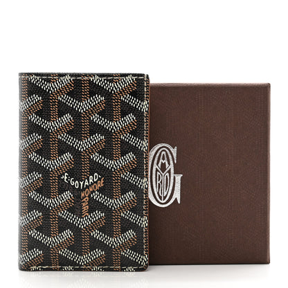 Goyard Goyardine Saint Pierre Card Holder Black 9 of 9