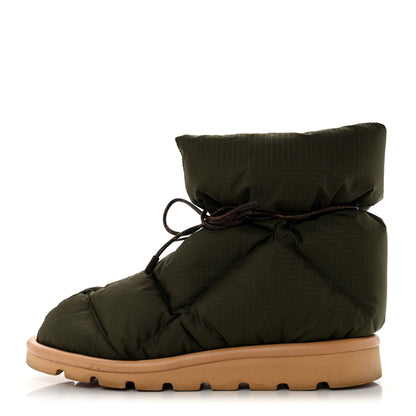 Louis Vuitton Nylon Monogram Pillow Comfort Ankle Boot 38 Khaki 1 of 7