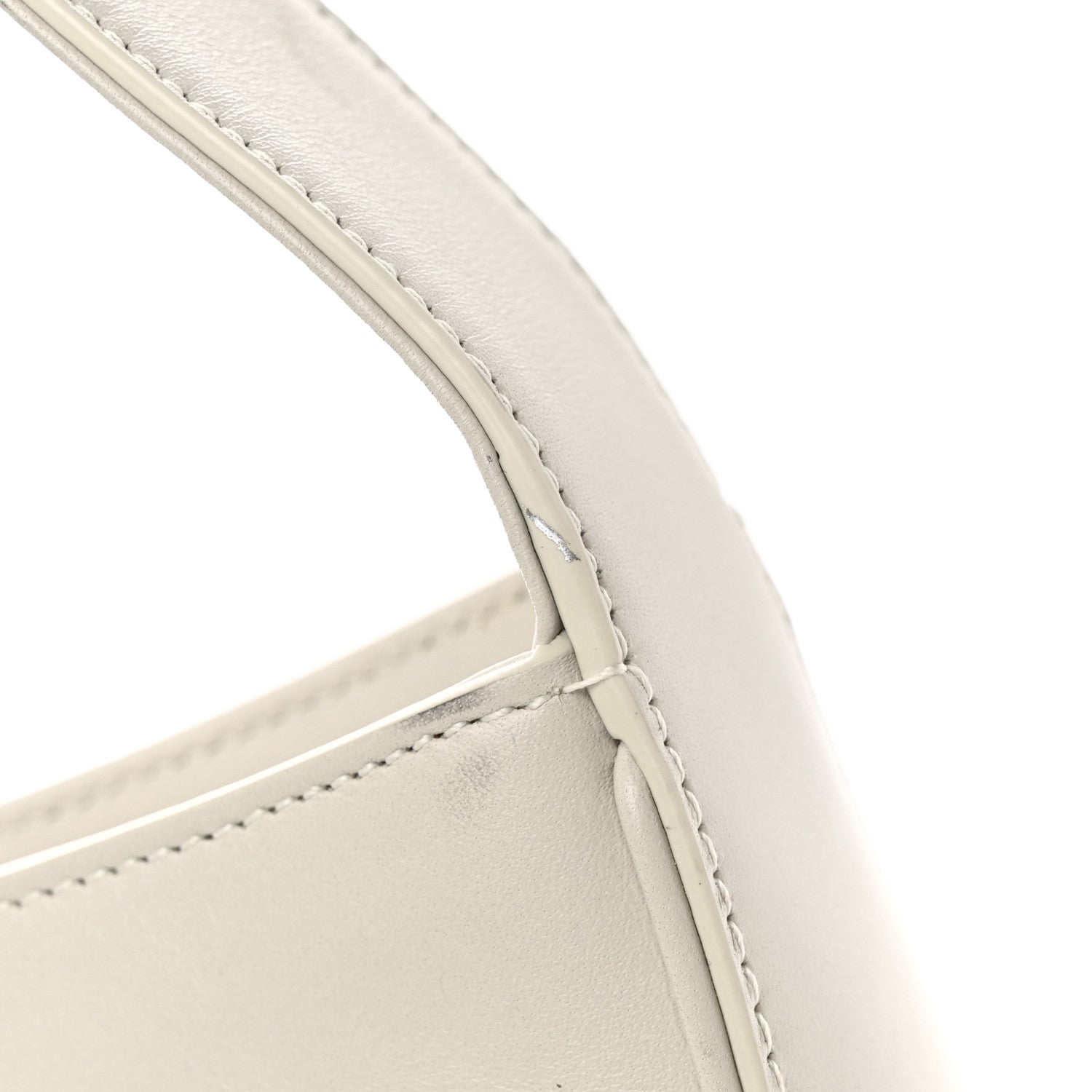 Saint Laurent Smooth Calfskin Le 5 A 7 Hobo Blanc Vintage 23 of 25