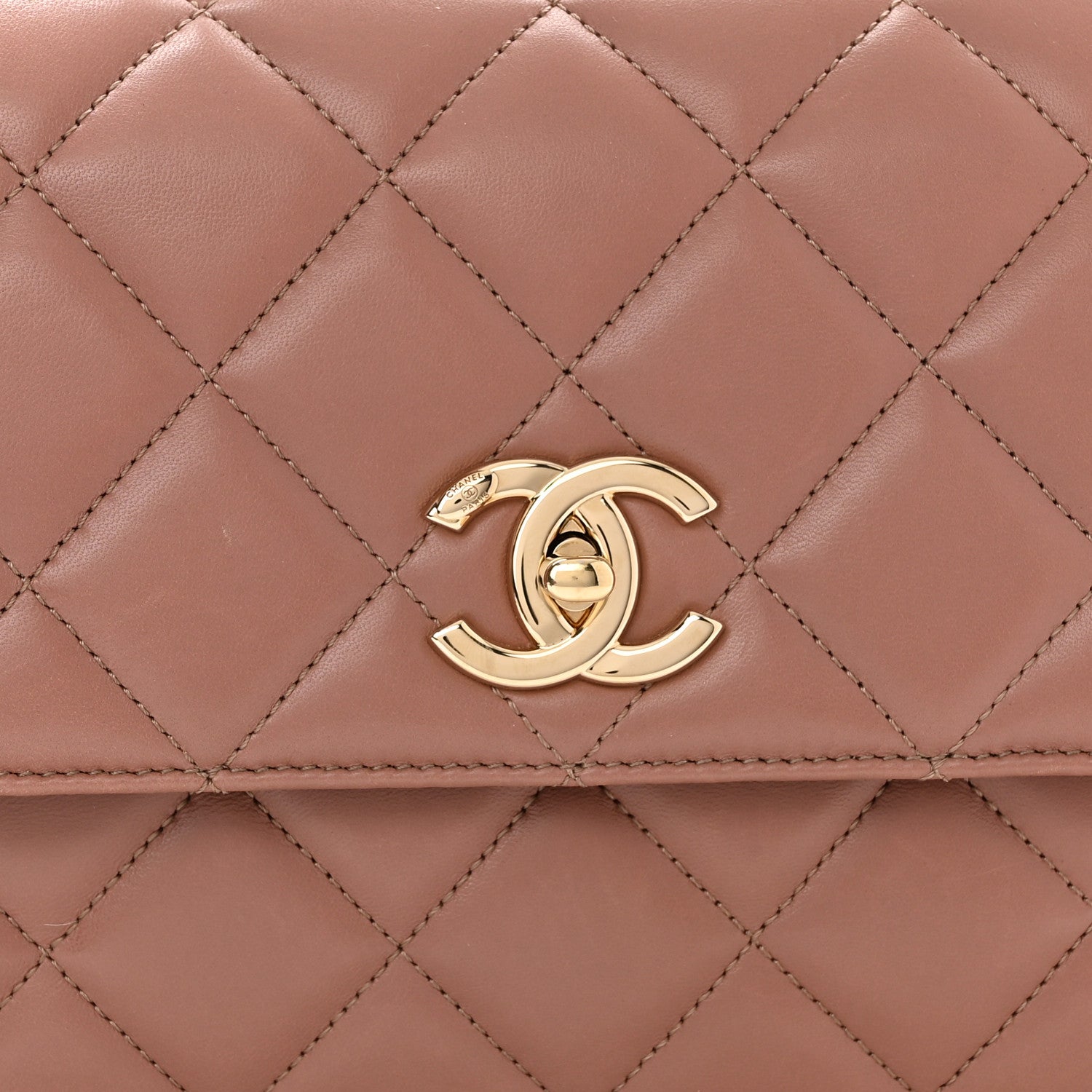 Chanel Lambskin Quilted Medium Trendy CC Flap Dual Handle Bag Pink 8 of 11