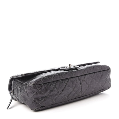 Chanel Iridescent Caviar Quilted Large Chic Flap Grey 4 of 10