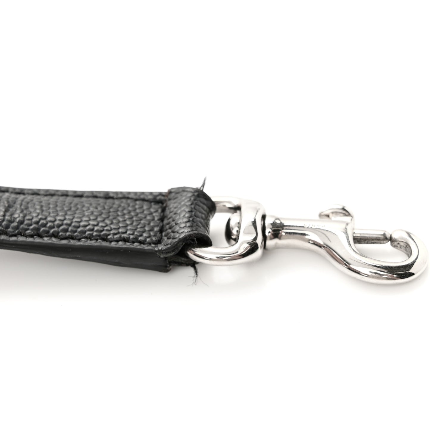 SAINT LAURENT Calfskin Studded Nano Sac De Jour Black