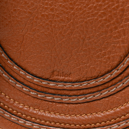 Chloe Calfskin Mini Marcie Round Crossbody Bag Tan 6 of 18