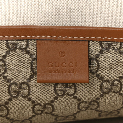 Gucci GG Plus Monogram Medium Signature Web Loop Tote Light Brown 6 of 10