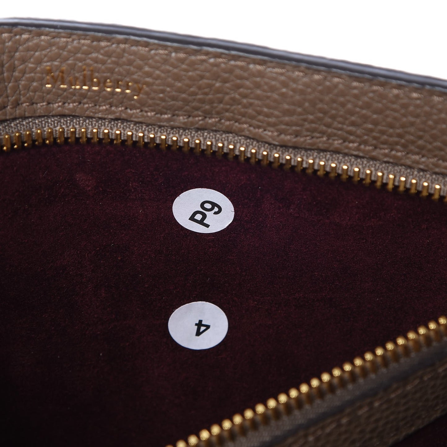 Natural Grain Calfskin New Bayswater Clay