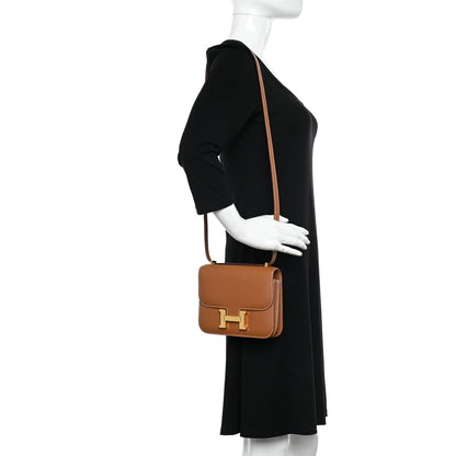Hermes Epsom Constance 18 Gold 2 of 13