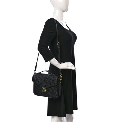 Louis Vuitton Empreinte Pochette Metis Black 2 of 14
