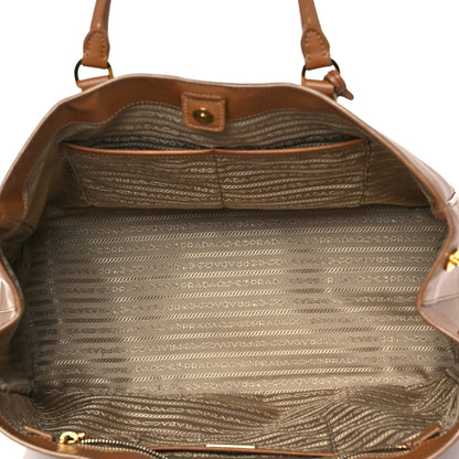 Prada Saffiano Lux Large Tote Caramel 4 of 9