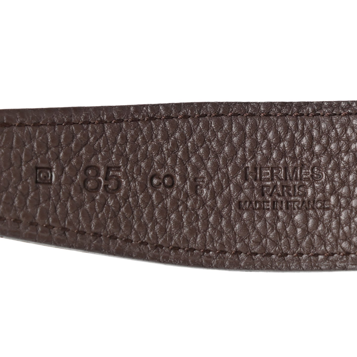 Box Togo 32mm Constance H Belt 85 Black Chocolate