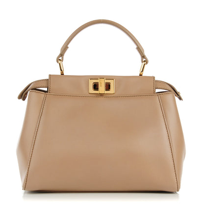 Fendi Nappa Mini Peekaboo Iconic Satchel Ratmusquet 1 of 9