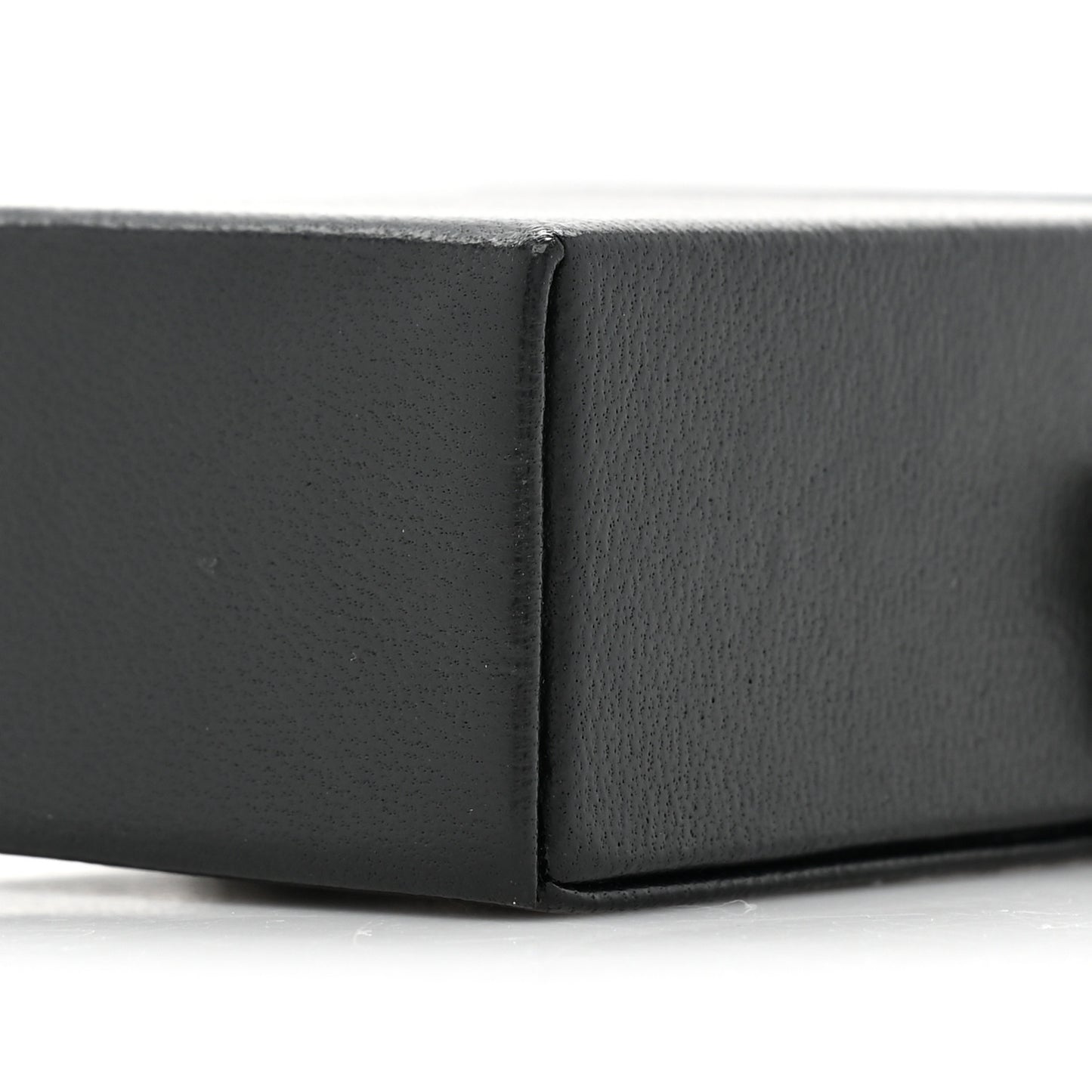 Lambskin Smoking Box Crossbody Black