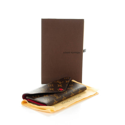 Louis Vuitton Monogram Josephine Wallet Red 4 of 8