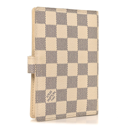 Louis Vuitton Damier Azur Small Ring Agenda Cover 3 of 7