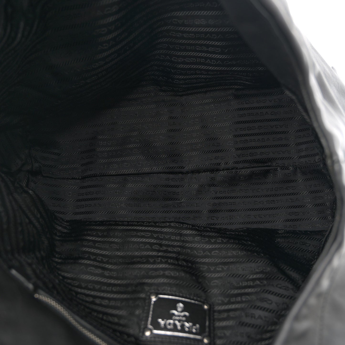 Soft Calf Chain Tote Black