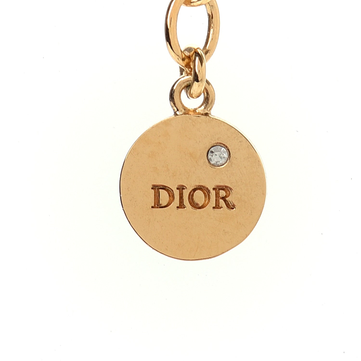 Christian Dior Crystal Dio(r)evolution Necklace Gold 5 of 5