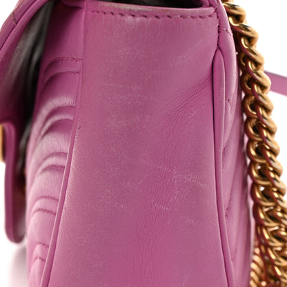 Gucci Calfskin Matelasse Small GG Marmont Shoulder Bag 11 of 13