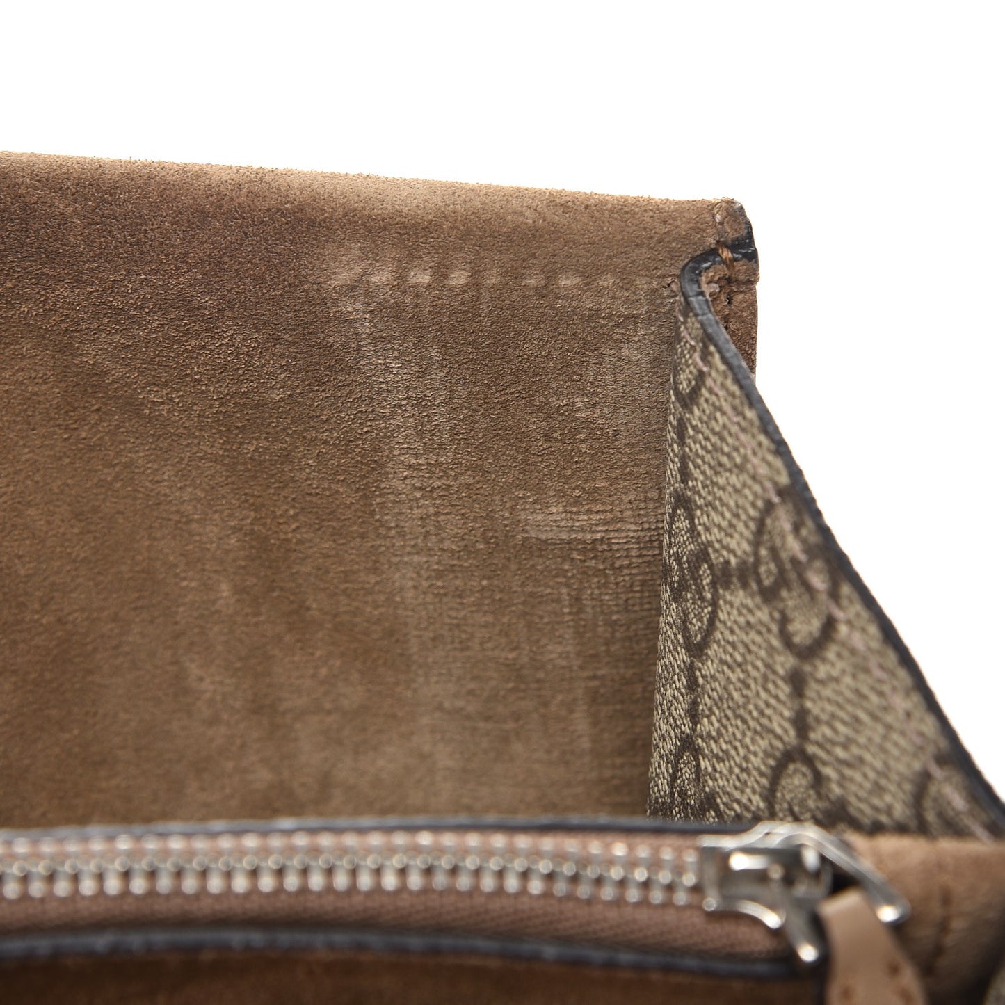 GG Supreme Monogram Small Dionysus Shoulder Bag Taupe