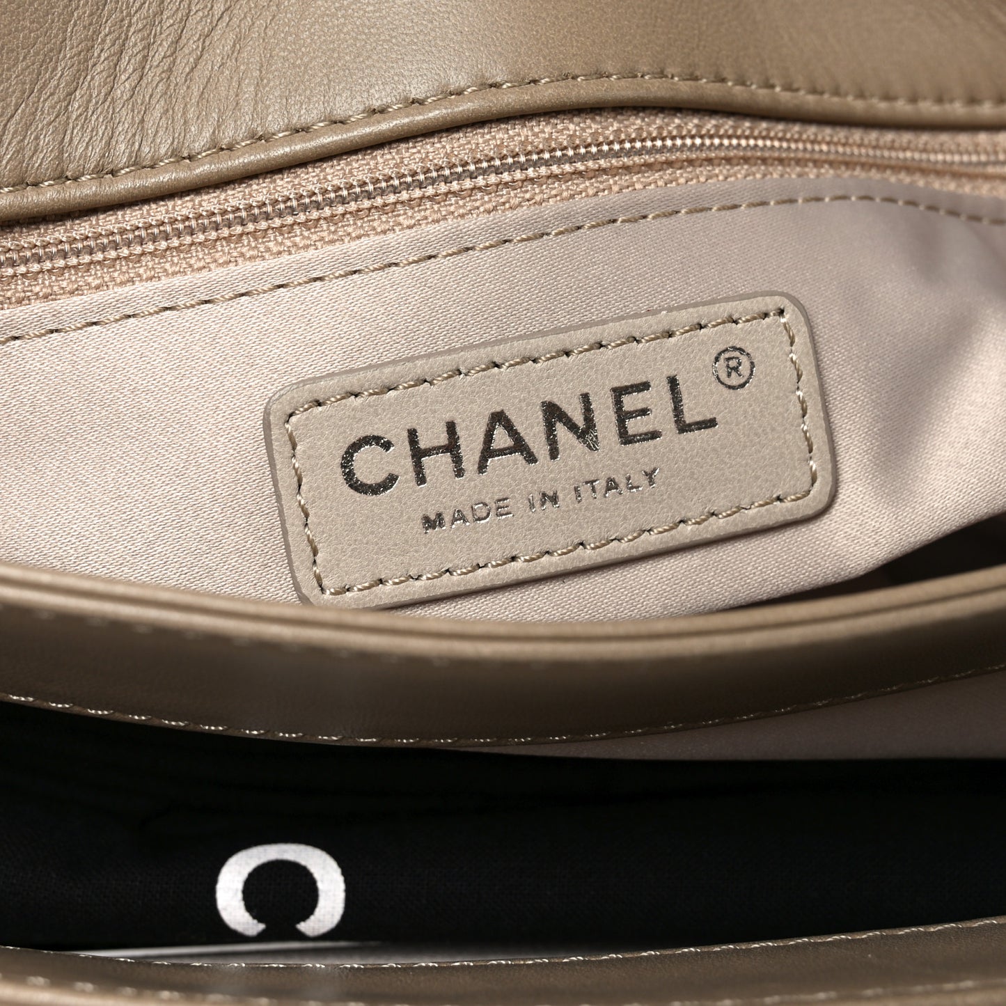 Patent Quilted 3 Jumbo Flap Light Brown