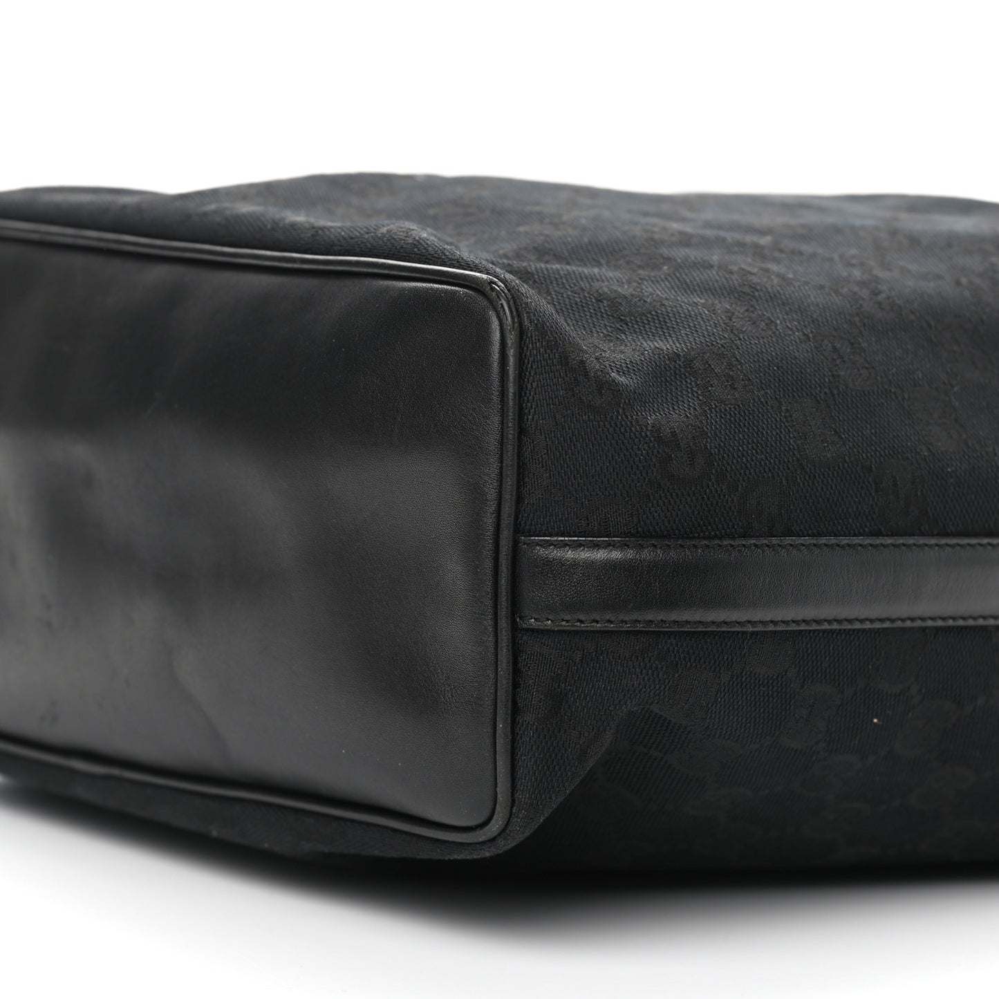 Nylon Monogram Large Hobo Black