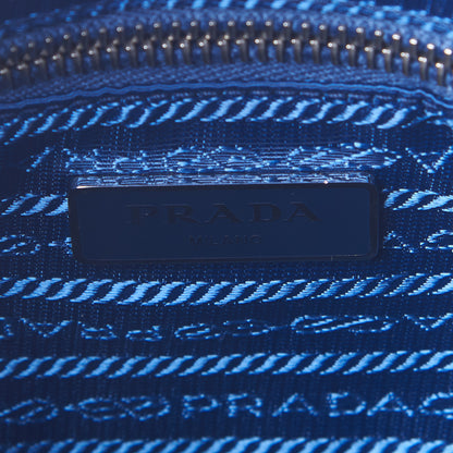 Prada Nylon Tessuto Impuntu Quilted Backpack Bluette 7 of 8