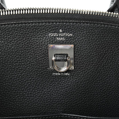 Louis Vuitton Taurillon City Steamer MM Black Beige 6 of 11
