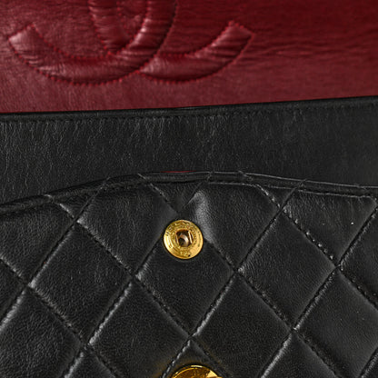 Chanel Lambskin Quilted Medium Double Flap Black 14 of 14