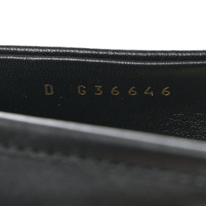 Chanel Lambskin Quilted CC Turnlock Loafers 36 Black 7 of 9