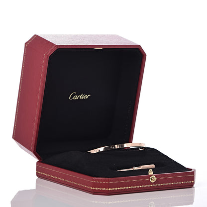 Cartier 18K Pink Gold Small LOVE Bracelet 19 6 of 6