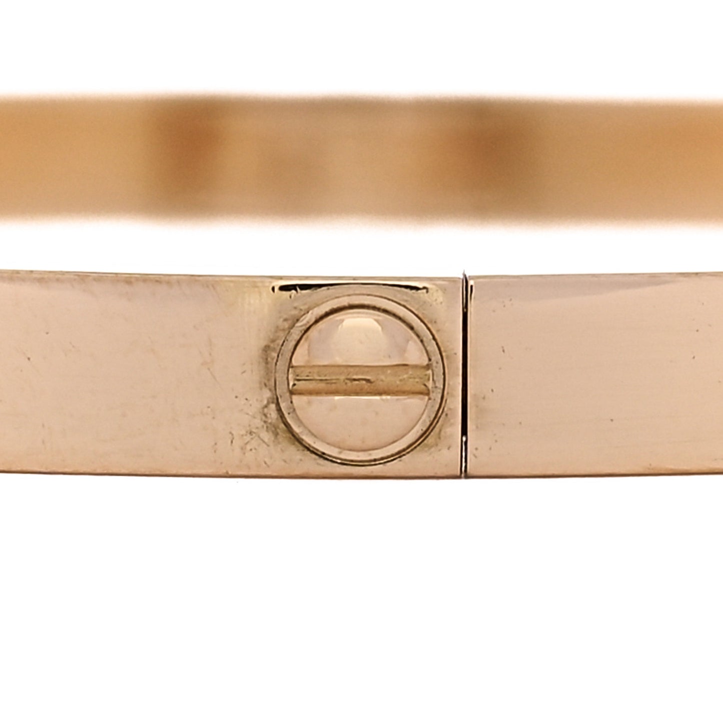 18K Yellow Gold Small LOVE Bracelet 16