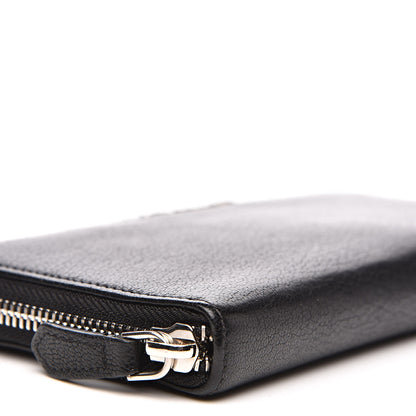 Givenchy Sugar Goatskin Pandora Zip Around Wallet Black 8 of 13