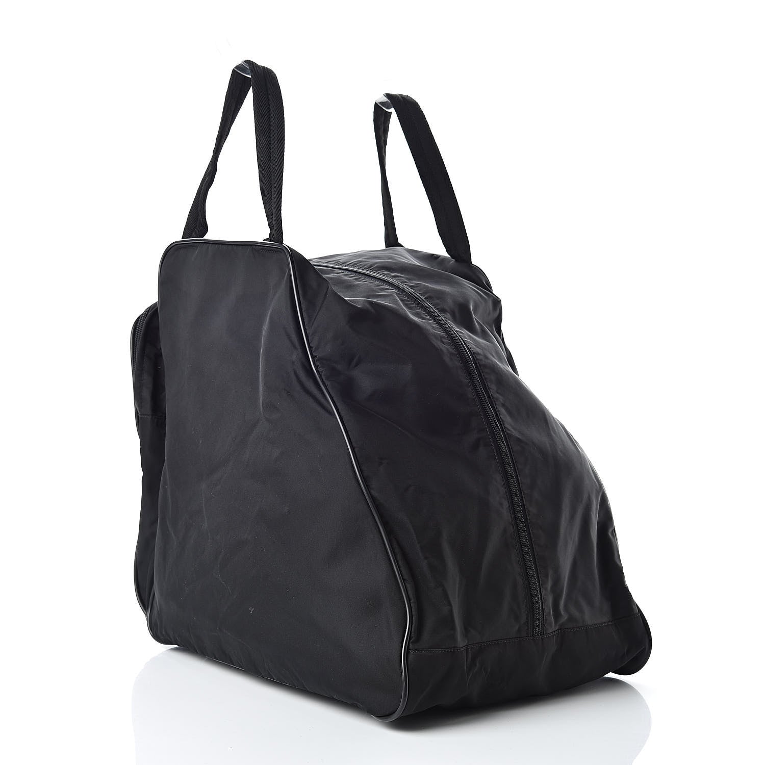 Prada Tessuto Nylon Top Handle Bag Black 9 of 14
