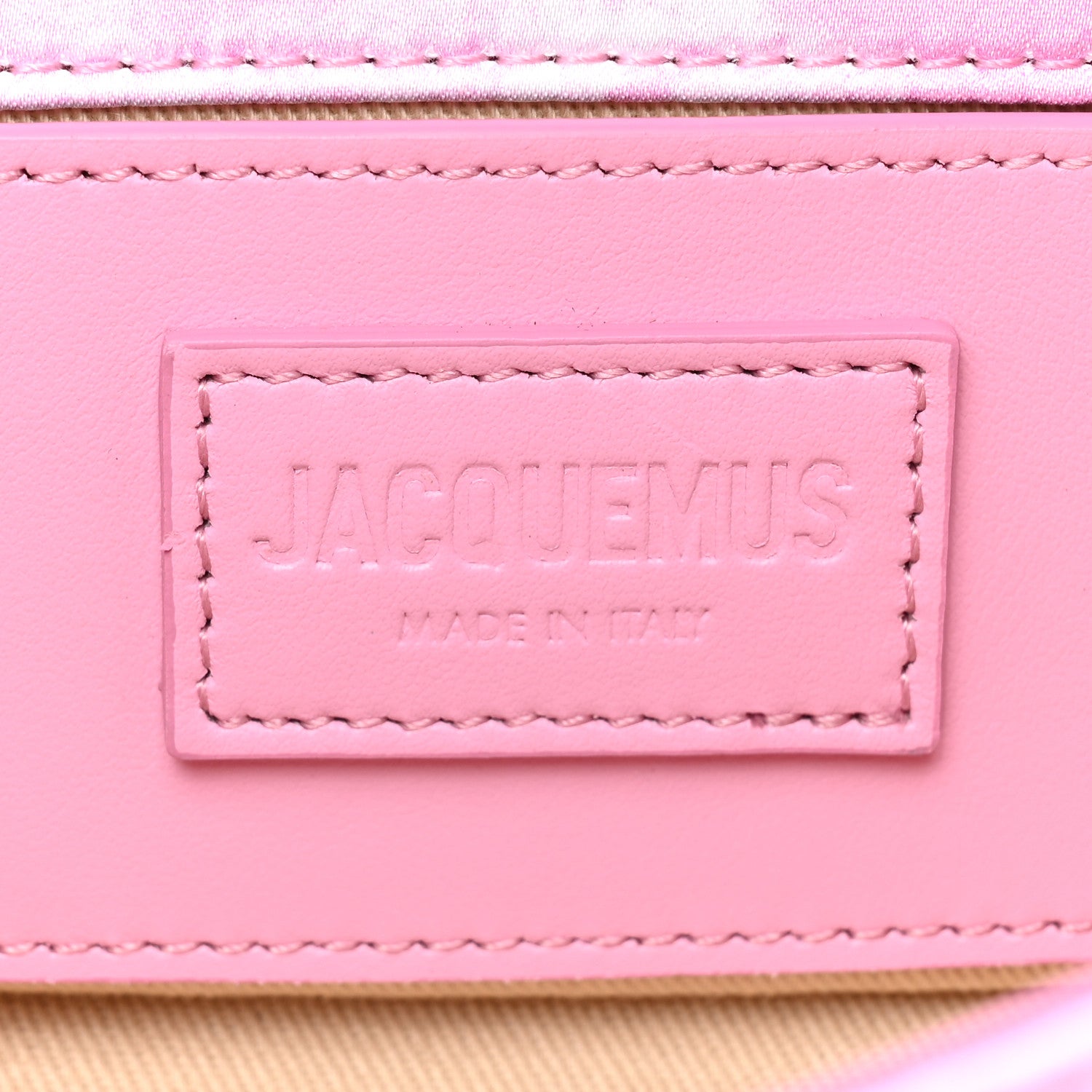 Jacquemus Toile Satin Print Le Petit Bambimou De Jouy Pink 6 of 8