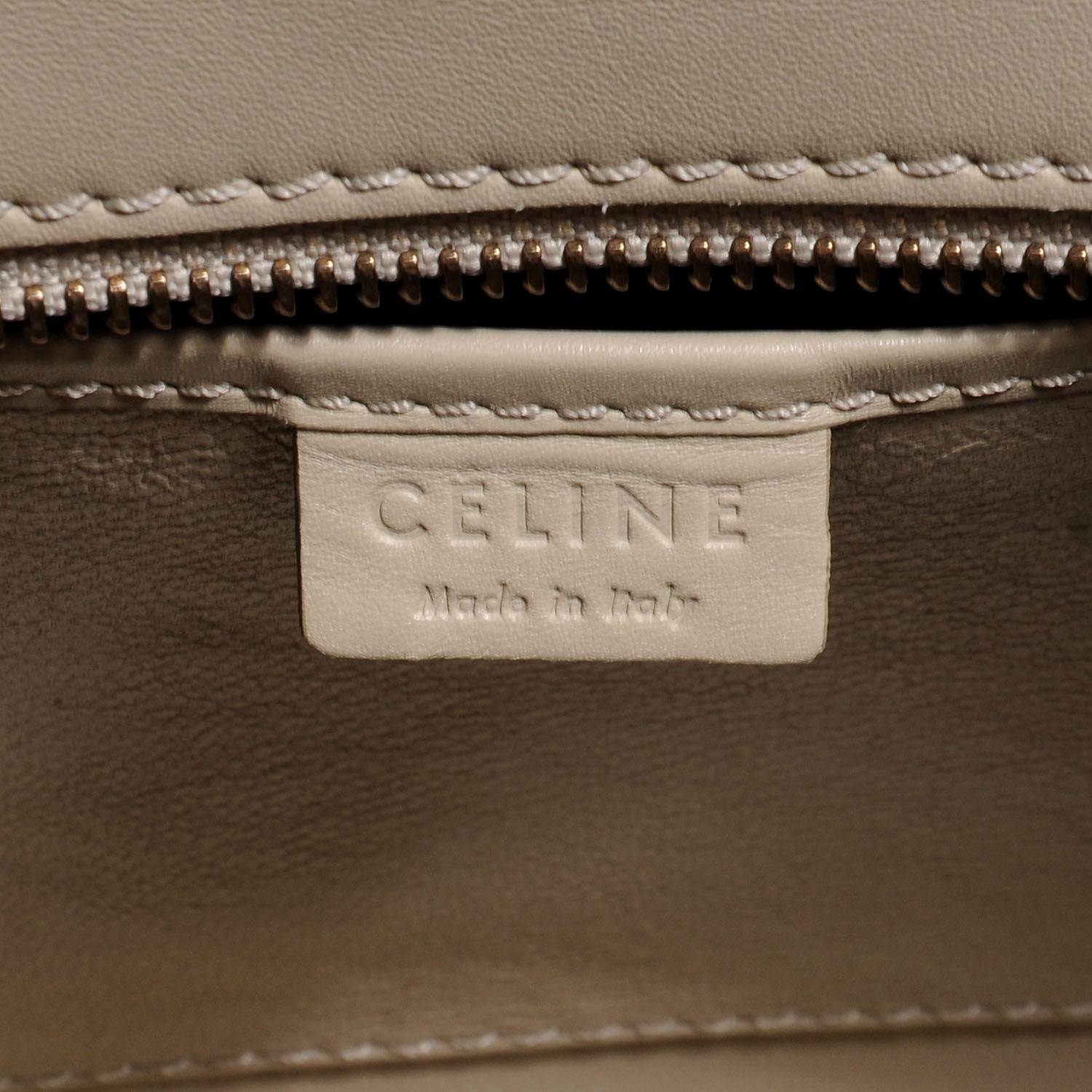 Celine Satin Calfskin Nano Luggage Powder 4 of 9
