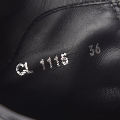 Louis Vuitton Calfskin Monogram Eldorado Desert Boot 36 Black 10 of 11