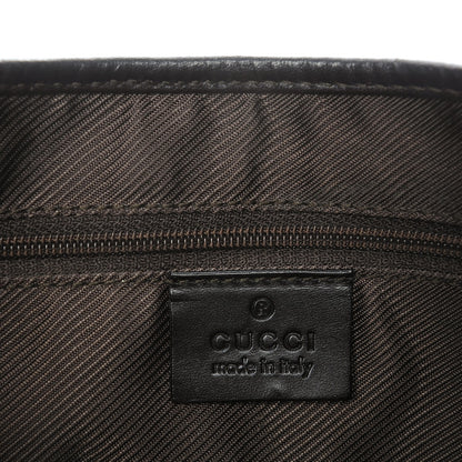 Gucci Monogram Web Jackie O Hobo Dark Brown 6 of 8