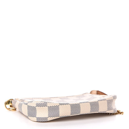 Louis Vuitton Damier Azur Mini Pochette Accessories 4 of 9