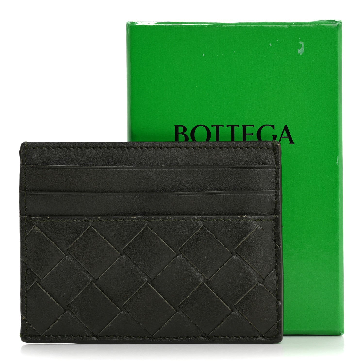 Bottega Veneta Nappa Intrecciato Card Holder Bottle 14 of 14
