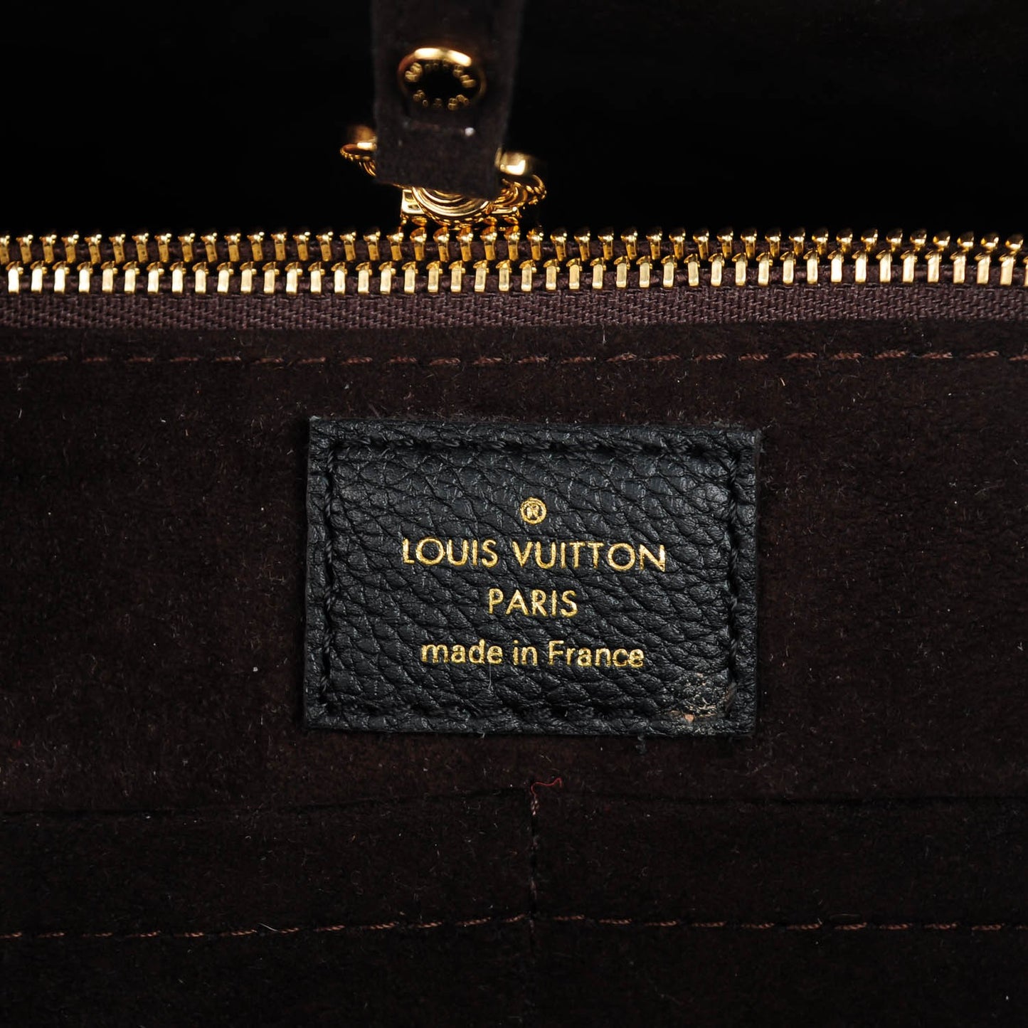 Calfskin Monogram Kimono Tote Black