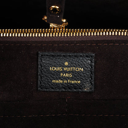 Louis Vuitton Calfskin Monogram Kimono Tote Black 6 of 7