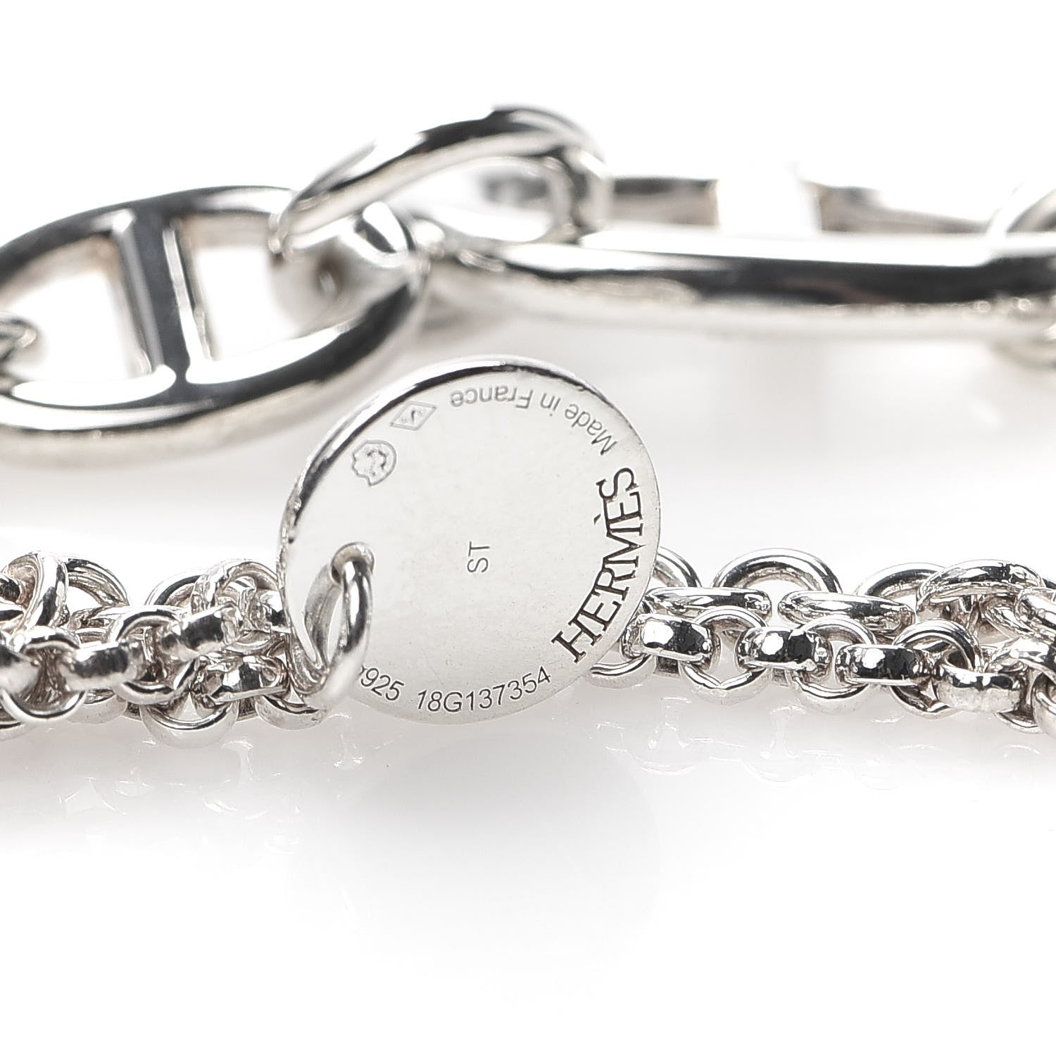 Hermes Sterling Silver New Farandole Bracelet ST 5 of 6