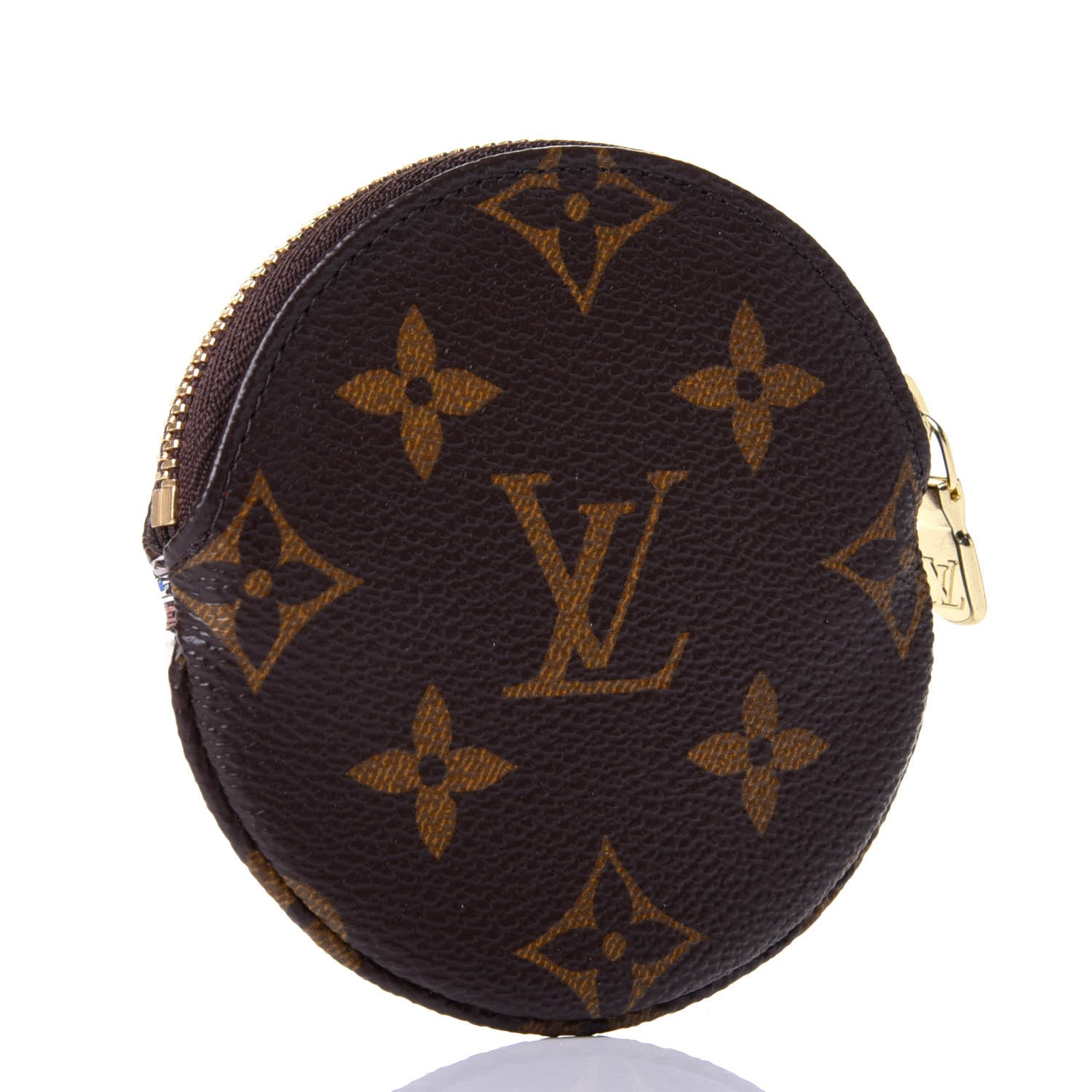 Louis Vuitton Monogram 2016 Christmas Animation Round Coin Purse Rouge 2 of 4