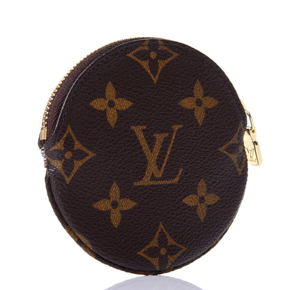 Louis Vuitton Monogram 2016 Christmas Animation Round Coin Purse Rouge 2 of 4